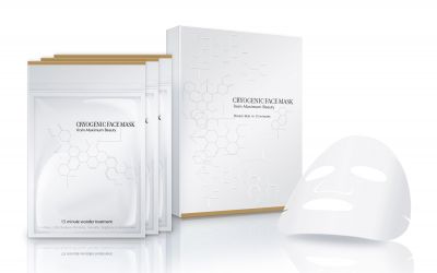 MaximumBeauty Cryogenic Face Mask, box, bag and mask.jpg